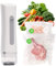 Handheld Food Vacuum Sealer, Compact Portable Food Saver Machine with 30 Reusable Vacuum Bags (Small Size*15, Medium Size*15) for Preserving Vegetables, Fruits