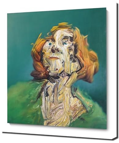 GLENN BROWN THE REAL THING – Leinwanddruck auf Holzrahmen – perfektes Bild für Wanddekoration
