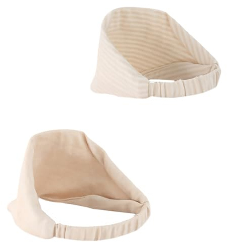 ARTIBETTER Lot de 2 Foulards Post-partum en Coton Chaud et Élastique, Coupe-vent et Anti-froid pour Femmes Enceintes, Bandeaux Confortables et Respirants pour Maternité et Style Aléatoire