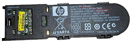 Hewlett Packard Enterprise 462976-001 Batterie Rechargeable Hybrides Nickel-métal (NiMH) 650 mAh 4,8 V - Batteries Rechargeables (650 mAh, Hybrides Nickel-métal (NiMH), 4,8 V, Noir, 1 pièce(s))