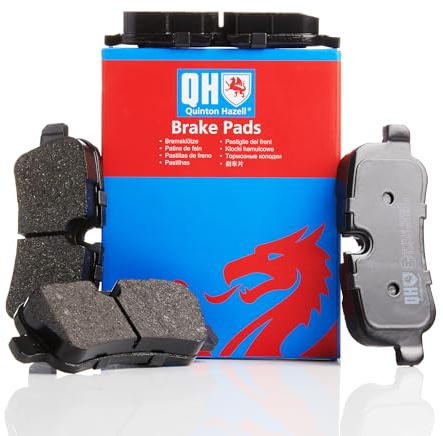 Quinton Hazell Brake Pad Set - 4 OEM Quality Direct Fit Replacement Brake Pads for Single Axle - Rear - BP1518