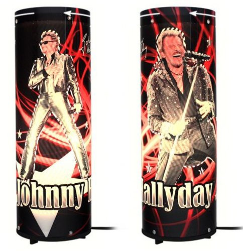 Johnny Hallyday Lampe tournante