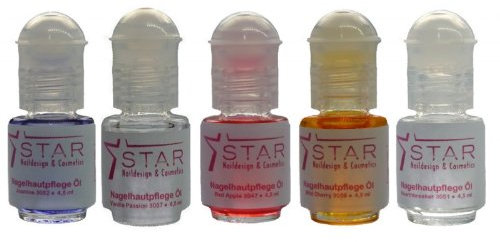 Nagelhautpflege Nagelöl Roller Set - Studioqualität, Nagelöl Set:Set 2 (5 x 5 ml)