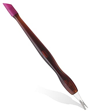 Cuticle Trimmer with Hoof Stick, Cuticle Pusher Manicure Pedicure Nail Art Accessory (650-00)