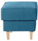 Max Winzer Hocker Lorris Veloursstoff Petrol