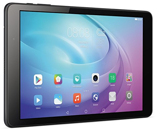 Huawei WiFi 25,7 cm (10,1 Zoll) Tablet PC (Qualcomm Snapdragon 615, 2GB RAM, 16GB HDD, Adreno 405 GPU, Android Touchscreen) schwarz