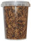 500 ml Mehlwürmer gefriergetrocknete/getrocknet | Reptilienfutter, Schildkrötenfutter, Futtertiere Igelfutter