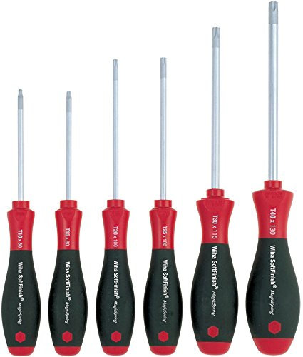 WIHA TORX-Schraubendreher-Satz 6-teilig TX10-TX40 MagicSpring, SoftFinish