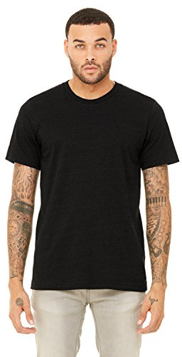 Unisex Jersey Short-Sleeve T-Shirt - BLACK HEATHER - M