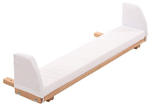 babybay Beistellbett Verlängerungsseite inkl. Matratzenergänzung weiß passend für Modell Original und Midi (natur lackiert)