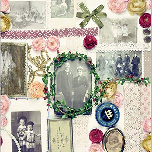 d-c-fix® 346-0623 Decorative Self-Adhesive Film, Vintage Photographs, 17.7 x 78.7 Roll