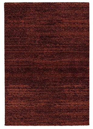 ASTRA Samoa Melange Webteppich, Polypropylen, rot, 140 x 200 x 2 cm