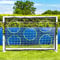 Forza Garten Fußballtor für Kinder und Erwachsene | Allwetter-Fußballtore aus uPVC – Optionale Zielfolie, Fußball und Tragetasche inklusive! (Tor mit Torwand)