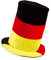 Zylinder Deutschland Fußball Fan EM