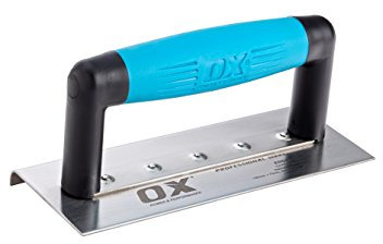 OX Pro Narrow Edger 75 x 180mm S/S - 6mm radius