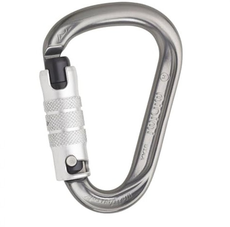 AustriAlpin HMS Minimi 3-Way + Autolock Karabiner I 2021 Kletterausrüstung I eloxiert (Anthrazit)