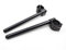 Fullibars Ø 37mm stummellenker für GS500 GT550 moto gabel Ø 37mm cafe racer stummellenker mit neigung 7 ° mit Lenkrohre 22.2mm aus Aluminium