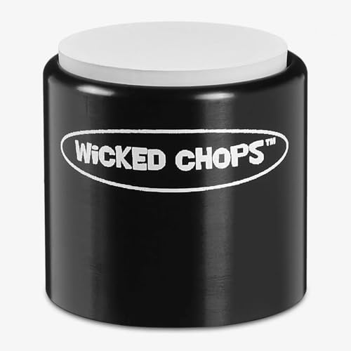 Ahead Wicked Chops Praxispad, 1,75 Zoll Durchmesser, Schwarz