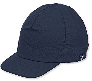 Sterntaler Jungen Schirmmütze Kappe, Marineblau, 55 EU