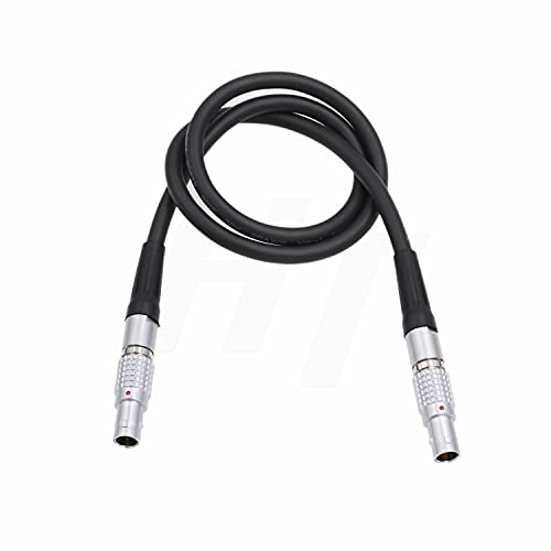 Cable de alimentación 0B de 2 pines macho a 2 pines macho para Teradek Bolt Bond y ARRI RED Camera Monitor (45 cm)