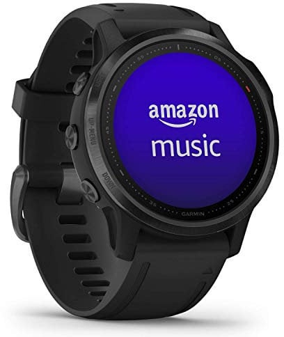 fenix 6S PRO, Black noire avec bracelet noir small