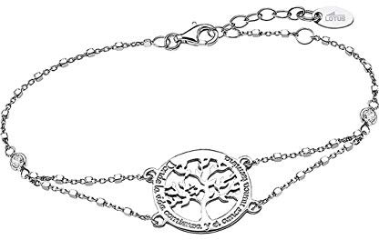 Lotus Bracelet en argent 925 LP1641-2/1 - Arbre de vie pour femme - D3JLP1641-2-1 - Bracelet en argent pour femme, 16 centimeters