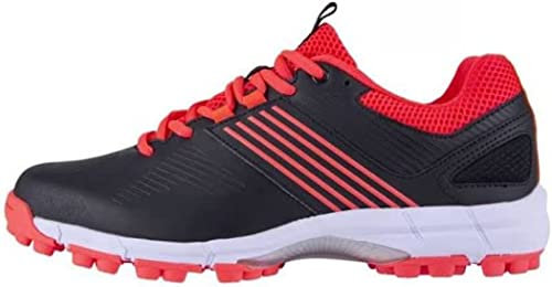 HOCKEY Grays Flash 2.0 Senior Shoes - Black/HOT RED - New for 2021/2022 (Numeric_12)
