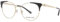 Michael Kors MK3047 1014 Eyeglasses Frame Women's Light Gold Full Rim 52mm