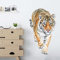 COVPAW® Wandtattoo Wandaufkleber Tiger Wandsticker Wandbild Bilder Wohnzimmer Schlafzimmer Deco