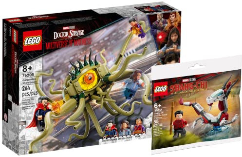 Lego Marvel Set - Doctor Strange Duell mit Gargantos 76205 + Polybag Shang-Chi und The Great Protector 30454