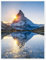 Riffelsee und Matterhorn in den Schweizer Alpen Poster von Jan Christopher Becke 30 x 40 cm Wandbilder Wanddeko