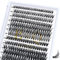 B&Q Individual Eyelashes for Beginners, 30D+40D Mix, Lash Clusters for DIY Eyelash Extension, Individual Lashes for Eyelash Extensions, Pack of 280 (30D+40D, C-9–15 mm Mix)