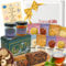 Biscuits Gift Set and Afternoon Tea Hamper for 2-40 English Tea Bags, 8x 2 Pack Border Biscuits, 400g Fruit Cake - Food Hamper Gifts for Women and Men, Thank You Hampers, Birthday Hampers