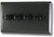 G&H SG514 Spectrum Plate Graphite 4 Gang 1 or 2 Way V-Pro LED Dimmer Switch