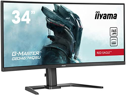 iiyama G-Master GB3467WQSU-B5 écran PC 86,4 cm (34) 3440 x 1440 Pixels UltraWide Quad HD LED Noir