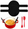 Les-Theresa 2Pcs Baking Mat for Dutch Oven, Sour Dough Dutch Oven Liner with Brush and Scraper Bread Mat for Oven, Bread Baking Sling Bread Making Accessories Bread Sling for Dutch Oven