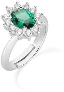 Amen Ring (P) Lady, Anel Silver Tam. 2 (14/16), Prata 925 (3,61 GR), Lady 1,5 cm ANLDGBBVE2 Marke, Einheitsgröße, Metall, Kein Edelstein