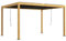 Outsunny Pérgola bioclimática 3 x 4 m con Lamas Regulables Mediante manivela, Estilo contemporáneo, Aluminio - Negro y Natural