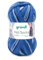 Gründl Hot Socks Color, Sockenwolle mit Farbverlauf blau, Strumpfwolle 4-fach, 4-fädig, Sockengarn, 50g | 75% Wolle, 25% Polyamid (407)