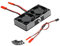 Dickly High Efficiency Double RC Motor Cooling Fan for 1:8 1:10 1:7 Scale RC Vehicles, black