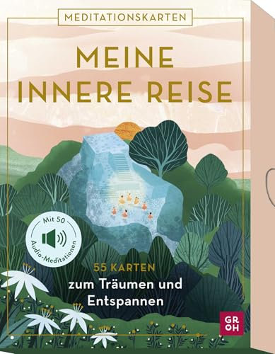 Meditationskarten: Meine innere Reise: 55 Karten zum Träumen und Entspannen | Übungskarten in der Geschenkbox für Anfänger und Fortgeschrittene | Mit Audio-Übungen