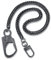 Ahiller Hosenkette, Heavy Biker Geldbörsenkette für Herren, Anti-Verlust-Schlüsselkette, Gürtelkette, Schlüsselkette mit Karabiner Jeans Kette(BK-Gunmetal-1P)
