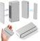 Tür Magnet Selbstklebend Edelstahl Stark, 2 Stück Selbstklebender Magnetischer TüRschließEr, Edelstahl Magnetschnäpper Extra Stark für Schrankmagnete Schubladen Magnet Türschließer