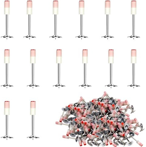 streeHerjjkeA1 7.3mm Round Nails for Nail Gun - 400pcs Set, Ideal for Roofing, Subflooring & More