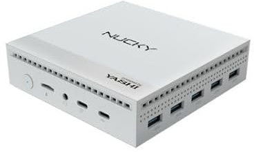 PC BAREBONE NUC NUCKY-2 INTEL QUAD CORE N100 RAM 8GB SSD 256GB WINDOWS 11 PRO BIANCO (NY290)