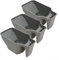 Paint Tray Set Paint, Non Drip Painting Roller And Trays Sets With Elevated Walls And Ergonomic Features For Easy Handling And No Spill Work(Grey)
