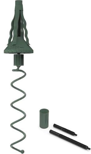 Verstellbare Stabilisationsstange für Christbaumspitzen – Stablestar mit universalem Metallsockel, einfache Montage, hält Stern oder Spitze perfekt gerade
