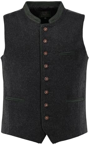 OS Trachten Trachtenweste Slim Fit Thoyad