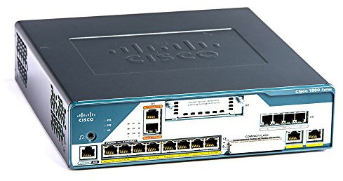 Cisco 1861 Integrated Services Router con conmutador de 8 Puertos