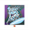 empireposter Silver Surfer - Marvel Comics - Kunstdruck Artprint Comic Fantastic Four - Grösse 40x40 cm